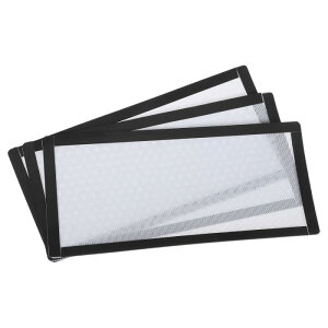 uxcell 3PCS PC_XgtB^[ 240x120mmCt[PVCRs[^[P[XN[[_Xgv[tbVJo[t@O zCg