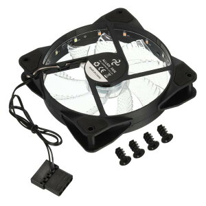 uxcell Rs[^[P[Xt@ 600-1200RPM 120mm 4s zCgLED TCgpt@ 15LED 12V fXNgbvRs[^[WG[^[p Spbh 4{̃lWt