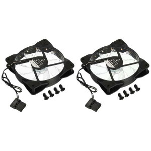 uxcell 2Zbg Rs[^[P[Xt@ 600-1200RPM 120mm 4s JtLED TCgpt@ 33LED 12V fXNgbvRs[^[pWG[^[ o[pbh 4{̃lWt