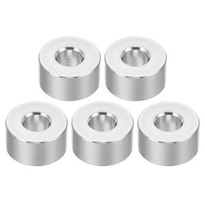 PATIKIL M6�A���~�X�y�[�T�[ 5�� ���^���X�y�[�T�[�A���~ ���E���h 6.2mm ID x 15mm OD x 8mm L ���� �A���~�X�y�[�T�[ �l�W�X�^���h�I�t 1/4��M6�l�W�{���g