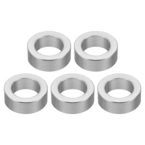 PATIKIL M10�A���~�X�y�[�T�[ 5�� ���^���X�y�[�T�[�A���~ ���E���h 10.2mm ID x 16mm OD x 6mm L ���� �A���~�X�y�[�T�[ �l�W�X�^���h�I�t 3/8M10�˂��{���g