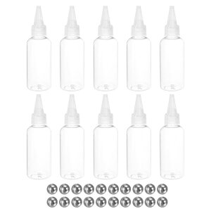 PATIKIL 60ml ^XNC [Y{g 10 2IXڒ܃{g AvP[^[{g GAuV{g ~j X`[{[t yCgK ICڒ DIY GANtg ^C_Cp