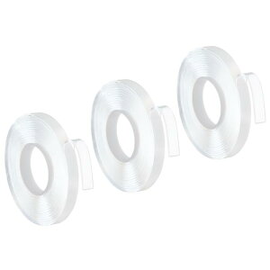 PATIKIL 0.4" x 0.08" x 9.8tB[g ʃe[v 3pbN NAȃ}EeBOe[v O\ȔSe[v ||X^[J[ybgCp̔SXgbv