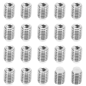 PATIKIL M5x6 mm �i�C������[�C���l�W 20�� ���[�g���Z�p�\�P�b�g�w�b�h �J�b�v�|�C���g�A���`�X���b�v�Z�b�g �l�W �����Z�p�h���C�u �n�[�h�E�F�A 304�X�e�����X�|
