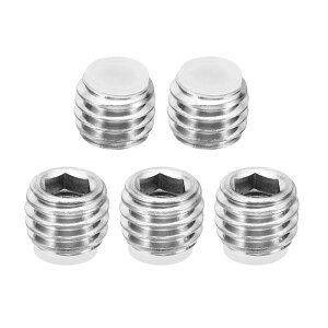 PATIKIL M8 x 6 mm �i�C������[�C���l�W 5���� ���[�g���Z�p���t���w�b�h �J�b�v�|�C���g �A���`�X���b�v �Z�b�g�X�N�����[ �����w�b�N�X�h���C�u�n�[�h�E�F�A 304�X�e�����X�X�`�[��