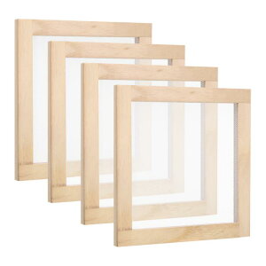 PATIKIL 20 x 20 cm �ؐ��y�[�p�[���C�L���O�X�N���[�� 4���� �����^�t ���[�� �����^ �f�B�b�P�� DIY �y�[�p�[�N���t�g�c�[���h���C�t�����[����p �i�`�������J���[