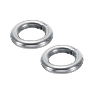 PATIKIL 23 mm���^��O�����O 2�� 304�X�e�����X�| ���E���h�����O �n�[�h�E�F�A �o�b�O �x���g �n���M���O�o�X�P�b�g DIY�N���t�g�p