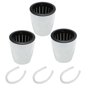 PATIKIL 6.7"���ȋ����A�ؔ� 3�Z�b�g �����A�� �� �n�[�u�p �z���C�g �ǃE�B�b�N�t��