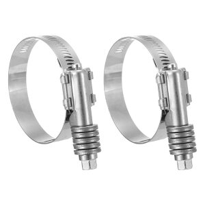uxcell 2Zbg [MAhCuz[XNv ϔ͈ 1-3/4" - 2-5/8"(45-67mm) XeXlWtgNCi[Nv pCv ԗp