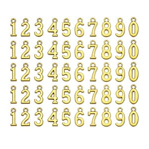 uxcell ̐y_g 0-9 io[r[Y DIYNtgpXgoh lbNX uXbg p[\iCY΍i 5Zbg/50j