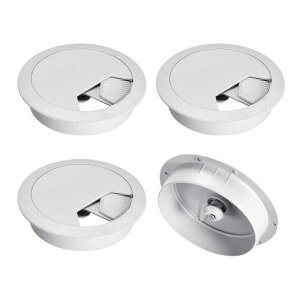 uxcell 4 P[uJo[ 2.4"/60mm ABSfXNP[uC[R[hObgJo[ ItBXPCfXNP[uR[hI[KiCU[ Vo[g[
