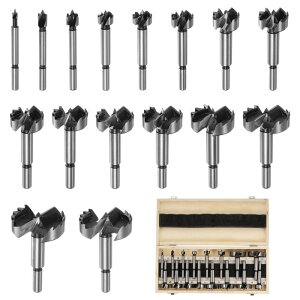 uxcell 16 tH[Xgi[rbgZbg 6mm-25mm̒aBۃVN̍x|[g@tH[Xgi[hrbg ؍ޗptbgEBO؍HqWhOc[Lbg ؐvX