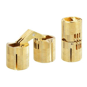 uxcell �^�J�o�P�b�g�q���W �B�ꂽ �����Ȃ� �B�� �Ƌ�q���W 180�x �J���p�x DIY�W���G���[�{�b�N�X�p ���F 18 mm 6��