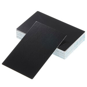 uxcell uNh A}CgV[gh DIYJ[h[ U[p 80 x 50 x 1 mm ubN 15