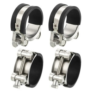 uxcell 4Pcs T{gz[XNv Ɣ͈ 44-47mm SNbV Ce[NC^[N[[Nv `[uNv `[up