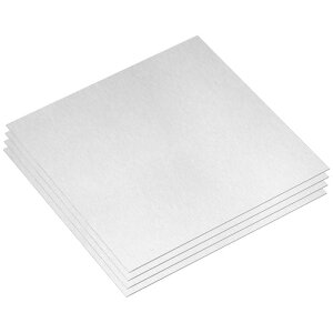 uxcell 6061 A~jEV[g 4  150mm x 150mm `A~jEv[g  0.4mm ̃tbg^XgbN یtBt