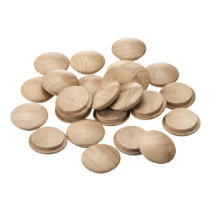 uxcell �ؐ��v���O 25�Z�b�g 30 x 25 mm - �u�i�ނ̃{�^���^�ؐ��v���O �˂����J�o�[ �K�i �֎q �Ƌ� �؍H�p�̑����I�Ȗؐ��J�o�[