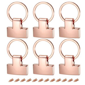 uxcell 6�� 22mm/ 0.87 �L�[�t�H�u�n�[�h�E�F�A 20mm ID�L�[�`�F�[�������O �J�[�L�[�`�F�[�� �n���M���O�������[�h ���[�Y�� �o�b�O�n�[�h�E�F�A