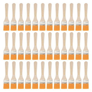 uxcell 36���� 6"�y�C���g�u���V 1.2"�� �\�t�g�i�C�����тƖؐ��n���h���ŕ� �L���r�l�b�g �t�F���X�p