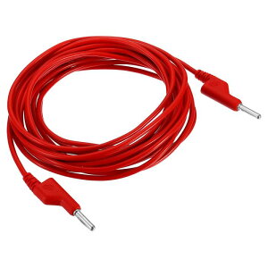 PATIKIL 4 mm�o�i�i�v���O-�o�i�i�v���O�e�X�g���[�h 3.5 mm OD 1000V/20A 15AWG �� �_�� �ςݏd�ˉ\ �P�[�u�����C�����C���[ �}���`���[�^�[ �d�C�e�X�g�W�����p�[�p 5 M ���b�h