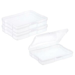 PATIKIL 4x6 ʐ^ۊǃ{bNX 2 ʐ^{bNX[ tHgI[KiCU[P[X ۊǃRei 摜{bNX vX`bN 4x6ʐ^XebJ[ XNbvubN NtgL[p[p NA