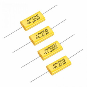 uxcell 4�Z�b�g 2.7uF �����g�����p�R���f���T 258V �I�[�f�B�I�X�s�[�J�[ �N���X�I�[�o�[ ���ɐ� �|���v���s���� MKP�t�B�����R���f���T