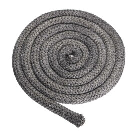 PATIKIL 25 x 3000mm 木製ストーブガスケット グラファイトガラス繊維製の高温耐性シールロープ ストーブ 暖炉のドア用の交換品 ブラック