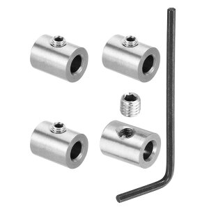 PATIKIL 6 mm�z�[�� ���C���[���[�v�N���b�v�Z�b�g 4�� 304�X�e�����X�| �P�� ���b�N�P�[�u���N�����v�N���b�v M5�Z�p�l�W�X�p�i�t�� �P�[�u���p��p �V���o�[