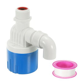 PATIKIL 3/4"自動給水レベル制御バルブ プラスチック製トップインレット水自動浮き弁 水タンク用の水位制御バルブ