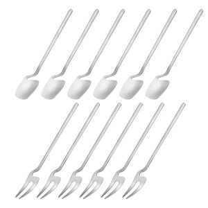 uxcell 12Zbg̃XeX~jfU[gXv[tH[NZbg fU[gt[cR[q[P[LACXN[VK[p Vo[