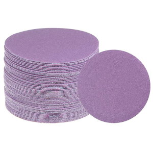 uxcell �p�[�v���T���f�B���O�f�B�X�N 120�O���b�g 75 mm �t�b�N�ƃ��[ �v �~�`���₷�� �v���t�F�b�V���i���T���h�y�[�p�[ �E�F�b�g�h���C�|���b�V�� ���^���E�b�h�����Ǘp 50��