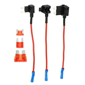 uxcell �J�[�q���[�Y�^�b�v�ǉ��̉�H�A�_�v�^�[ 3�� ���j�o�[�T�� 12V 3�� 10A �W���~�j ���^�~�j �u���[�h�^�q���[�Y�t�� 1�Z�b�g