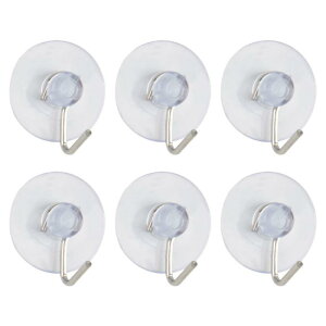 uxcell 6���� �z�Ճt�b�N 25mm �a �Ǌ|���t�b�N �n���K�[ ���O���\ �L�b�`���o�X���[���Ǒ|���@�z���_�[ �X���[�X�^�C���K���X�p