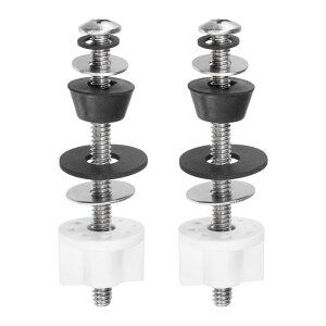 uxcell �֍��q���W�{���g�L�b�g �֍��l�W�{���g���� �v���X�`�b�N�i�b�g�t�� �S�����b�V���[ �X�e�����X���b�V���[ ��u���֍��Œ�p 2�Z�b�g