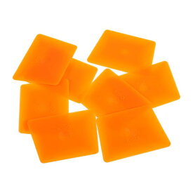 uxcell 柔軟なこじ開けツール 超薄型プラスチック製オープニングカード 携帯電話 タブレット ノートパソコン液晶画面の分解修理用 オレンジ 15個