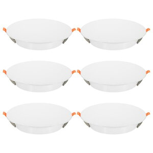 uxcell 6�Z�b�g 230mm/9.1�C���` �ی^�V�[�����O�J�o�[�v���[�g LED�_�E�����C�g�p�g���� �ǌ��p�X�v�����O�}�E���g�����t���b�g�L���b�v�A�N�Z�X�p�l�� 4.9-6.9�C���`�V�[�����O�܂��͕ǊJ��