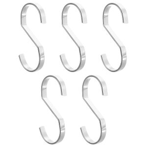 uxcell tbgStbN StbN bL݂艺tbN ƒp Lb`[݂艺p 105mm 10mm Vo[ 5