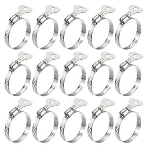 uxcell EH[zC[z[XJt 32mm - 44mm L[^Cv \ XeX| z[XNv z[X z X[u Rzǂ̌ŒɎgp 15