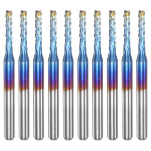 uxcell Gh~ CNC[^[rbg R[eBOꂽY^OXetCXJb^[ PCBp AN ؍ A~jE  3.175 mmVN 2 mm u[ 10