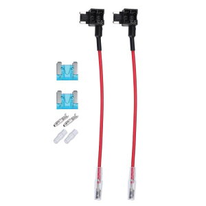 X AUTOHAUX 32V ���[�v���t�@�C�� �~�j �q���[�Y �A�_�v�^�[ �^�b�v �q���[�Y �L�b�g 15A �u���[�h �X�^�C�� �q���[�Y�t�� �� �{�[�g�p 2�Z�b�g