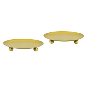 uxcell �L�����h���v���[�g�z���_�[ �S ���b�N�X�X�^���h�g���C���� �p�[�e�B�[ �X�p �K�[�f���p �S�[���h ���a110 mm 2��