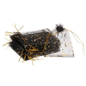 PATIKIL �L�����f�B�o�b�O �W���G���[�o�b�O �I���K���U�o�b�O ���[���X�^�[�͗l 50�� 12 x 9cm �����Ђ� �~�j �������p�[�e�B�[�����p �u���b�N