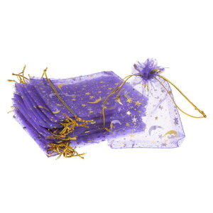 PATIKIL �W���G���[�o�b�O �I���K���U�o�b�O �V���N�o�b�O ���[���X�^�[�͗l 50�� 12 x 9cm �����Ђ� �~�j �������p�[�e�B�[�����p ���C�g�p�[�v��