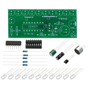 PATIKIL ͂񂾕tK{[h 1Zbg dqLbg PCB{[h DIY nډH LEDCg Zp R20K 4-12V
