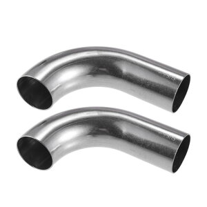 A ABSOPRO �G�L�]�[�X�g�p�C�v�@�C���^�[�N�[���[�p�C�v �G�A�C���e�[�N�`���[�u �z�C�� �x���h�G���{ �p�C�v �`���[�u 32mm�O�a 110mm 75mm�r�̒��� 90�x DIY �r �C�� �C���^�[�N�[���[�z�C�� ���j