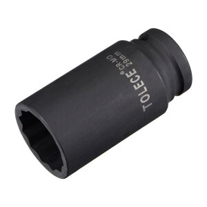 uxcell �C���p�N�g�����`�\�P�b�g �C���p�N�g�h���C�o�[�\�P�b�g �C���p�N�g�p�f�B�[�v�\�P�b�g 12�|�C���g CR-MO�X�`�[�� 25.4mm�h���C�u 29mm 78mm ����