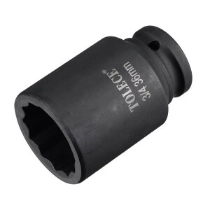 uxcell �C���p�N�g�\�P�b�g �C���p�N�g�����`�\�P�b�g �C���p�N�g�p�f�B�[�v�\�P�b�g 12�|�C���g CR-MO�X�`�[�� 19mm�h���C�u 36mm 78mm ����