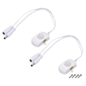 uxcell PIR[VNZT[XCb` DC 5V-24V 5A DCJv[P[ut Lb`Lrlbg LEDXgbvCgp 2 ,zCg