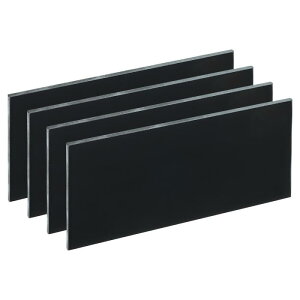 PATIKIL nڃY VF[h8KX 10.8 x 5 cm 4 NbVGbW dKX  _[NjOtB^[v[gJo[ nڃwbgpt[hp