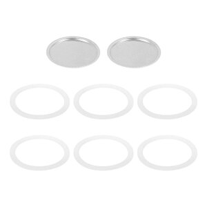 uxcell XeXGXvb\[J[p̃A~jER[q[|bgp[c tB^[1ƃVRKXPbgV[6t 82x71x5.5mm 12Jbv JR[q[[J[|bgpiV